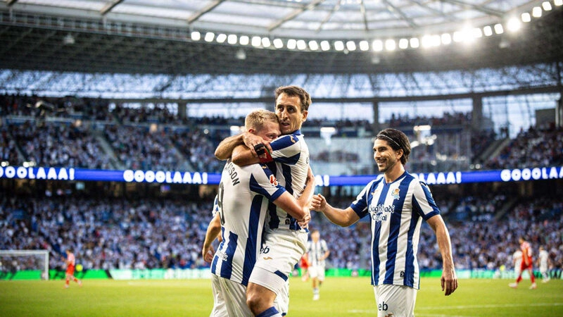 Real Sociedad hướng tới mục tiêu giành trọn 3 điểm